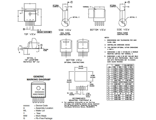 Electronic components Linear Voltage Regulator IC Positive Adjustable 1 Output 400mA D2PAK-5 IC NCV4276BDSADJR4G